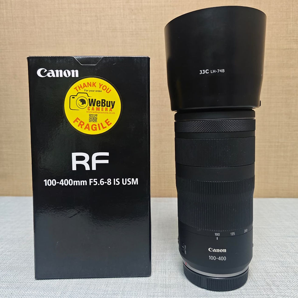 Canon RF 100-400mm f/5.6-8 IS USM Lens – Lightweight Telephoto Zoom | Excellent