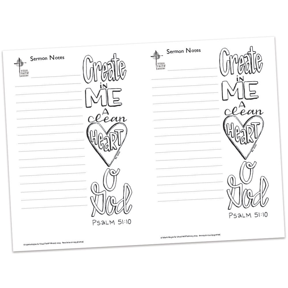 Psalm 51:10 - Sermon Notes
