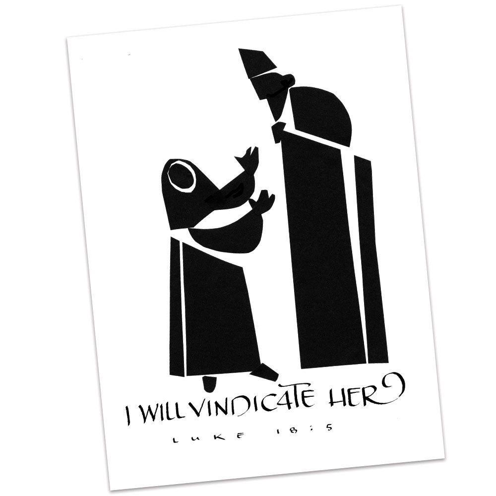 Luke 18:5 by Sally Beck