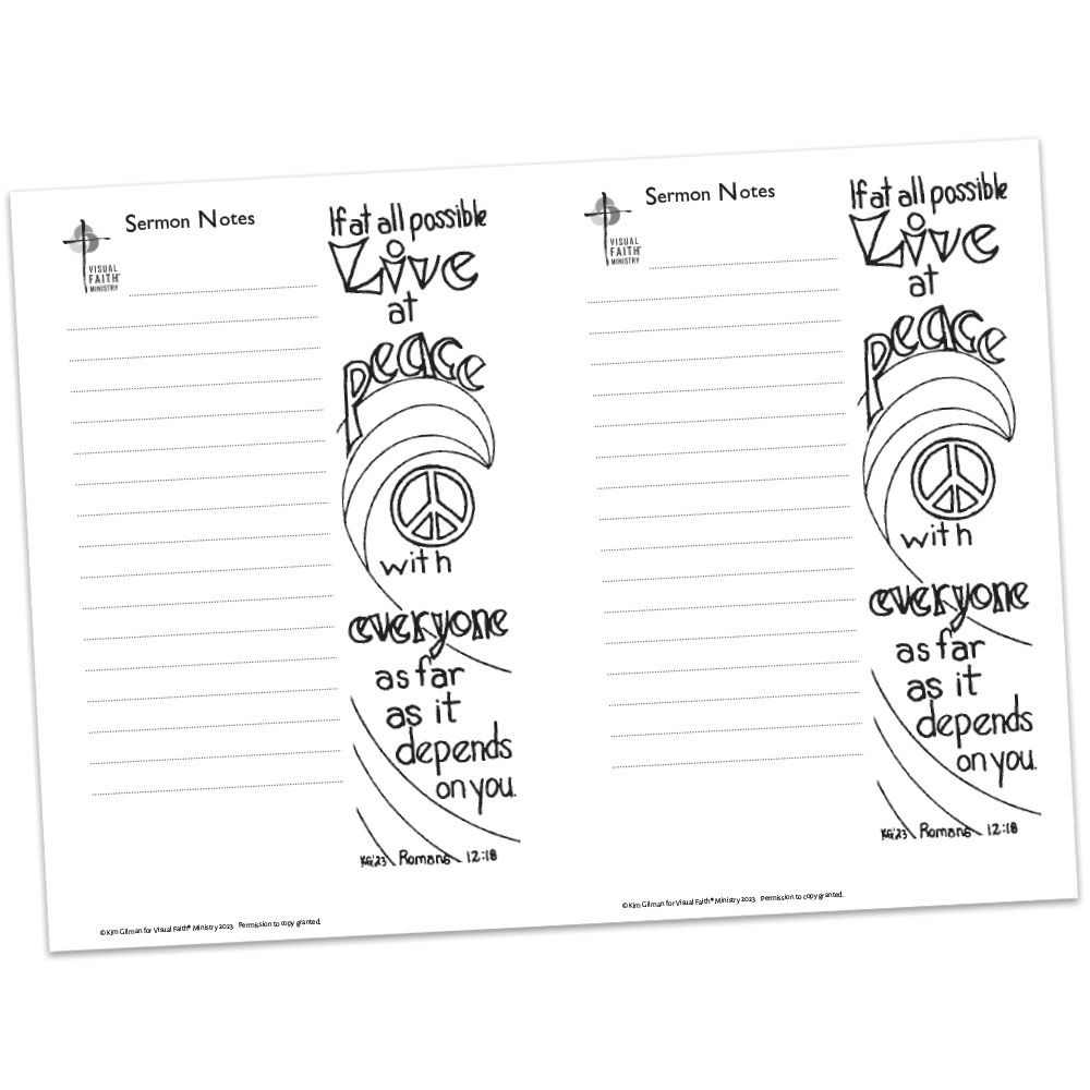 Romans 12:18 Sermon Notes