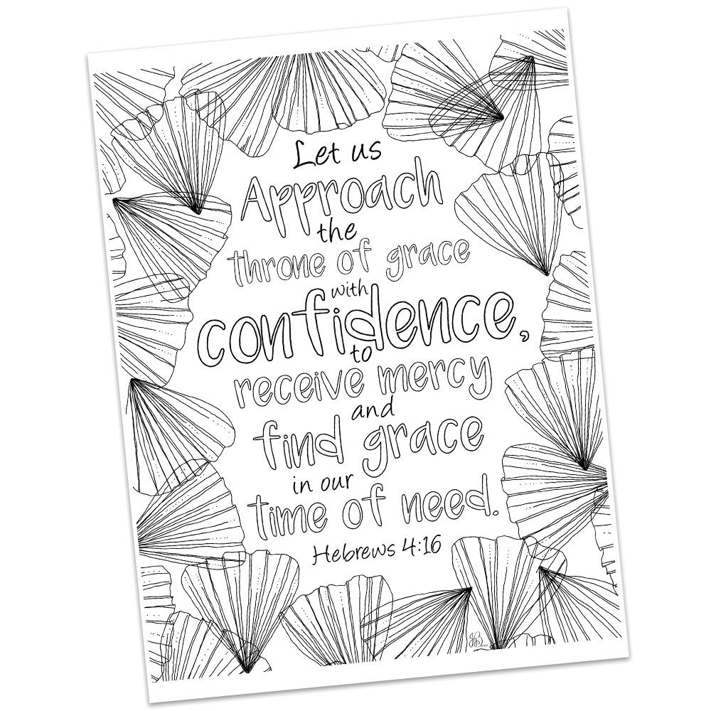 Hebrews 4:16 by Jennifer Barbe