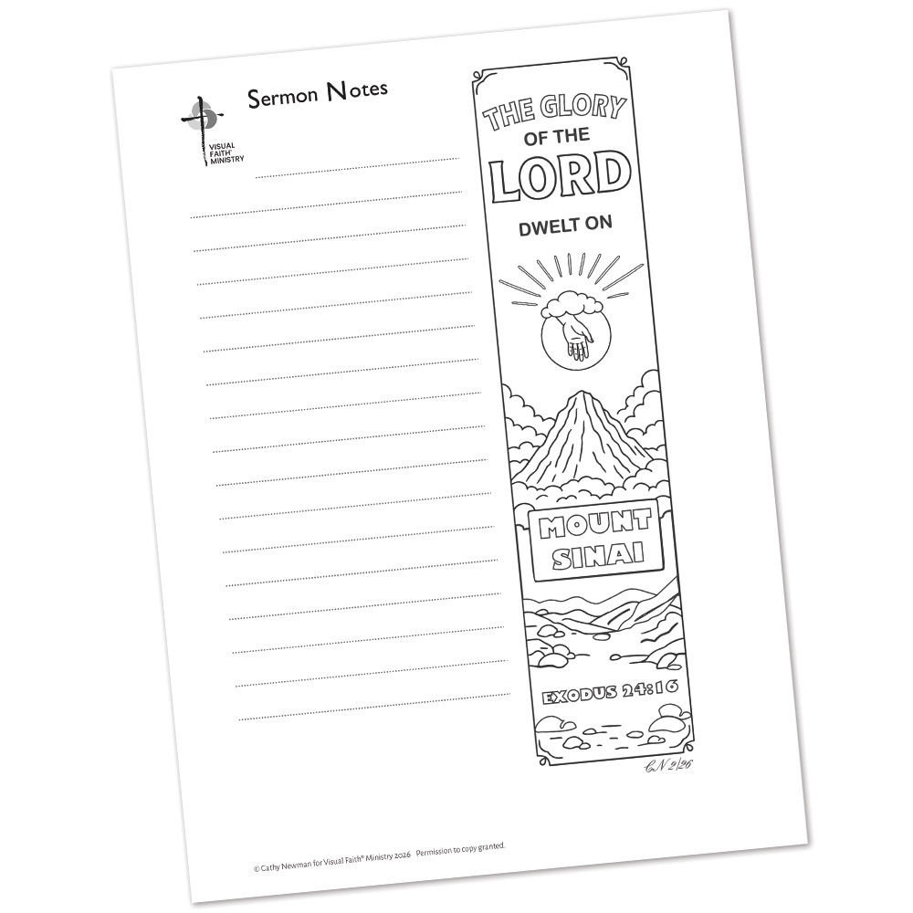 Exodus 24:16 Sermon Notes HS - 5.5x8.5