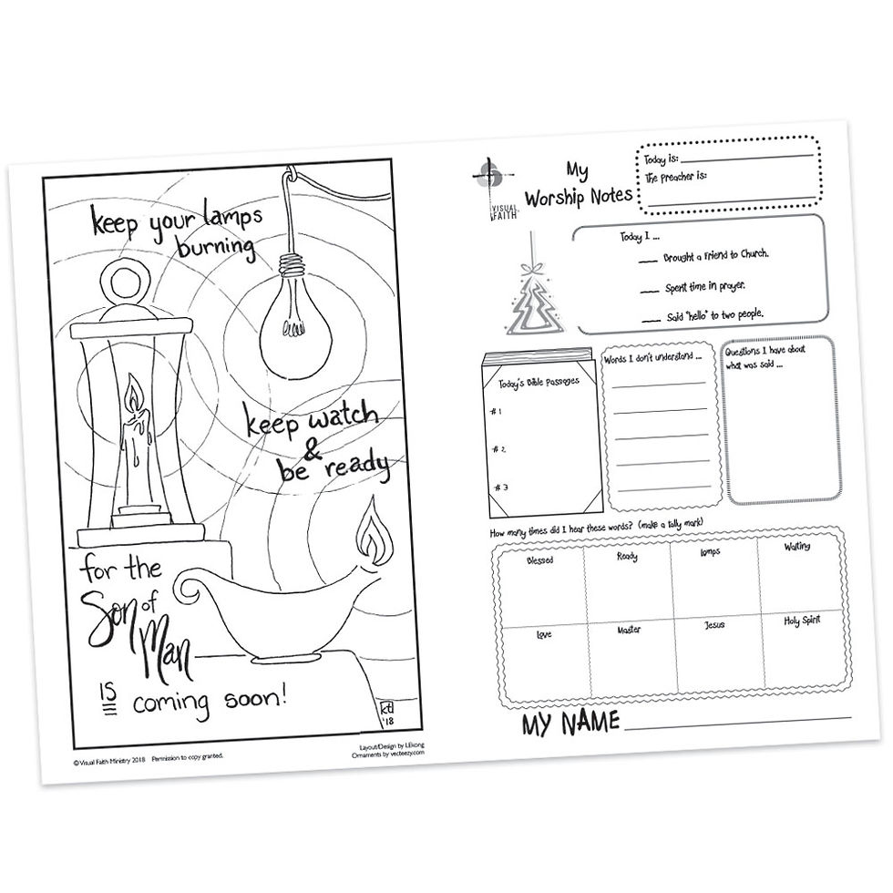 Thumbnail: Children's Bulletin - Luke 12:38