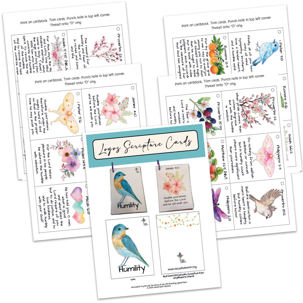 Scripture Cards - Humility