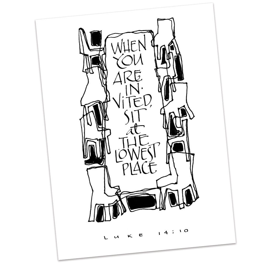 Luke 14:10 by Sally Beck