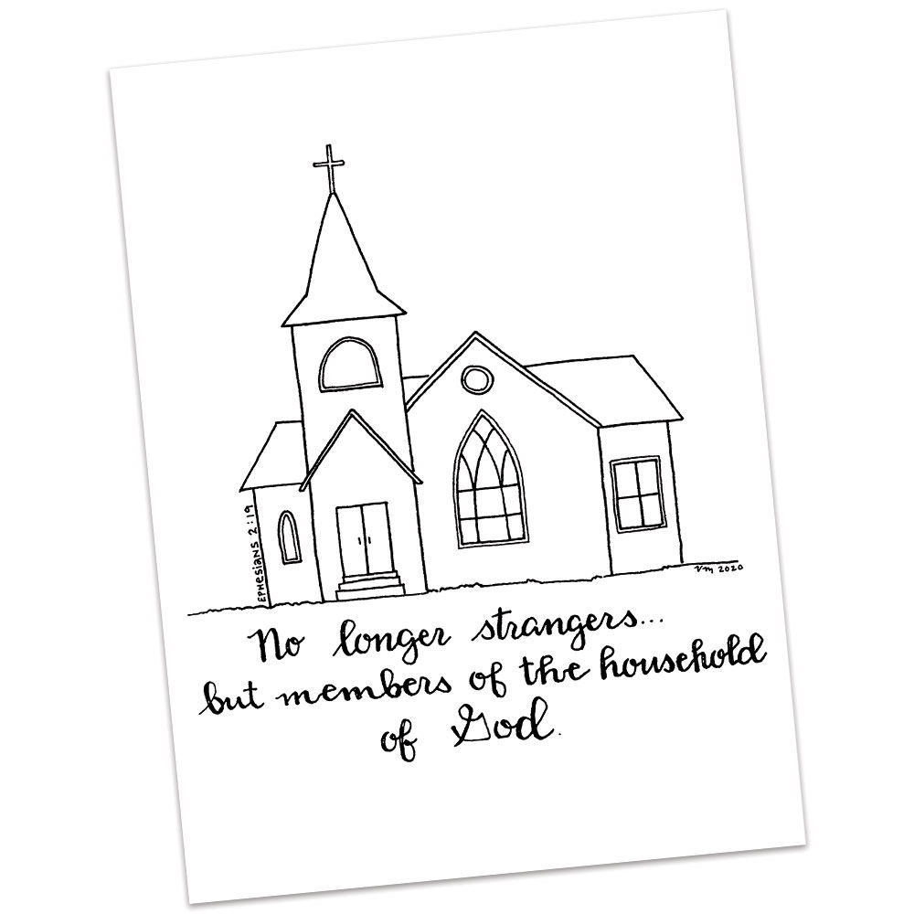 Ephesians 2:19 by Valerie Matyas