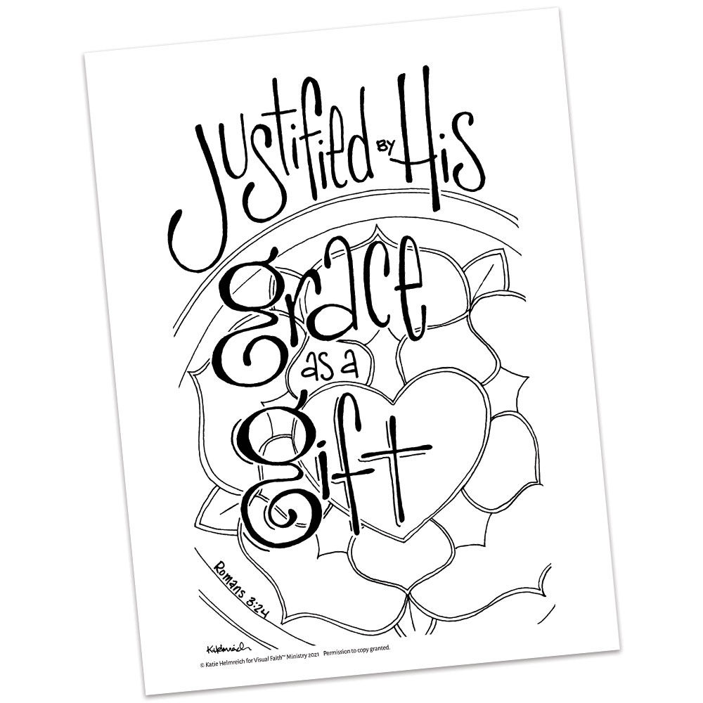 Romans 3:24 HS by Katie Helmreich