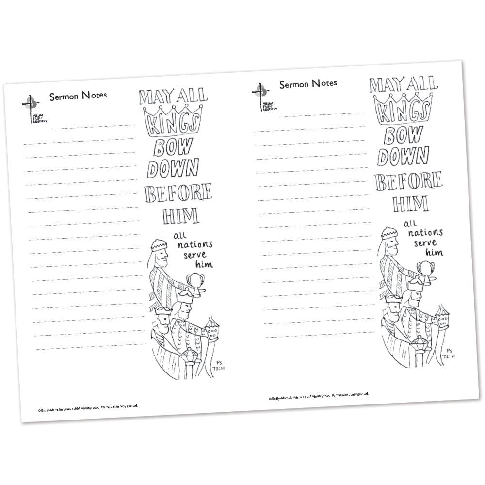 Psalm 72:11 Sermon Notes - 1/6/25 - Epiphany