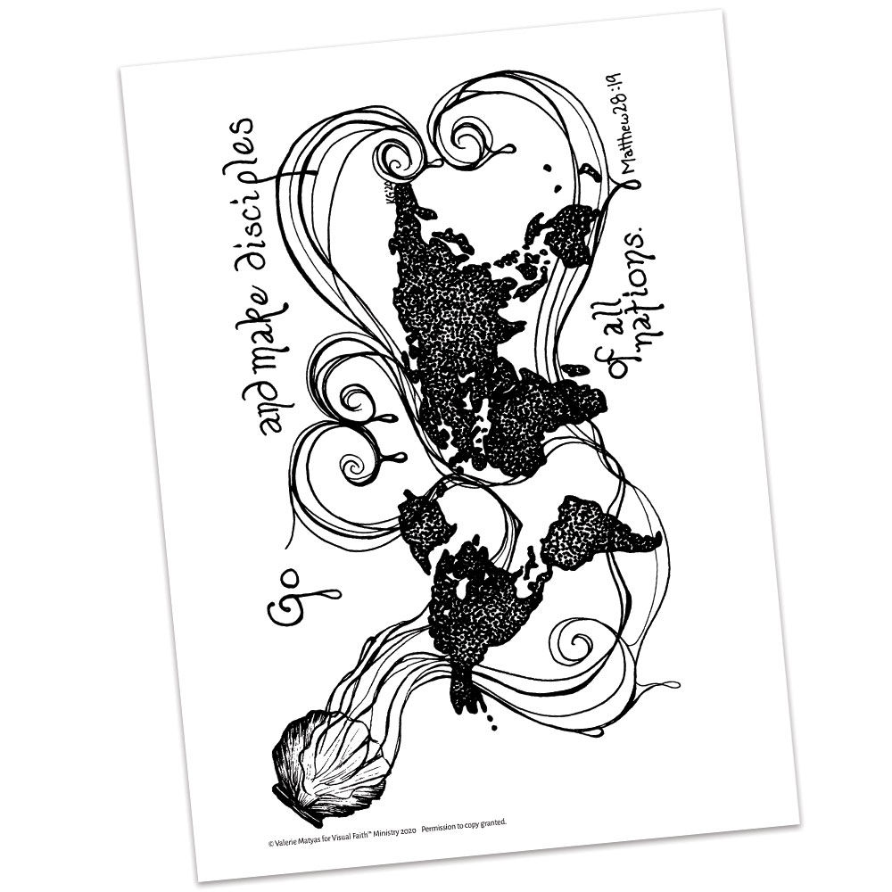 Matthew 28:19 HS by Kim Gilman