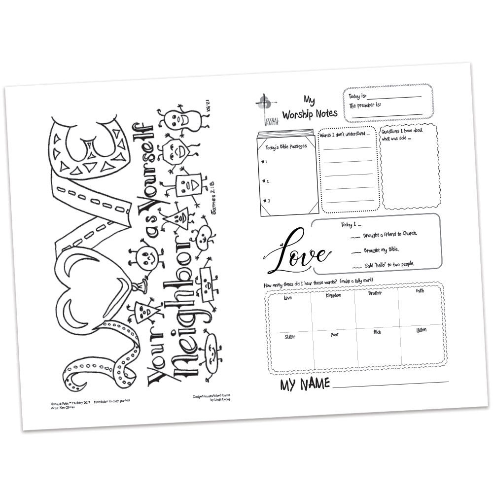 Children's Bulletin - James 2:18