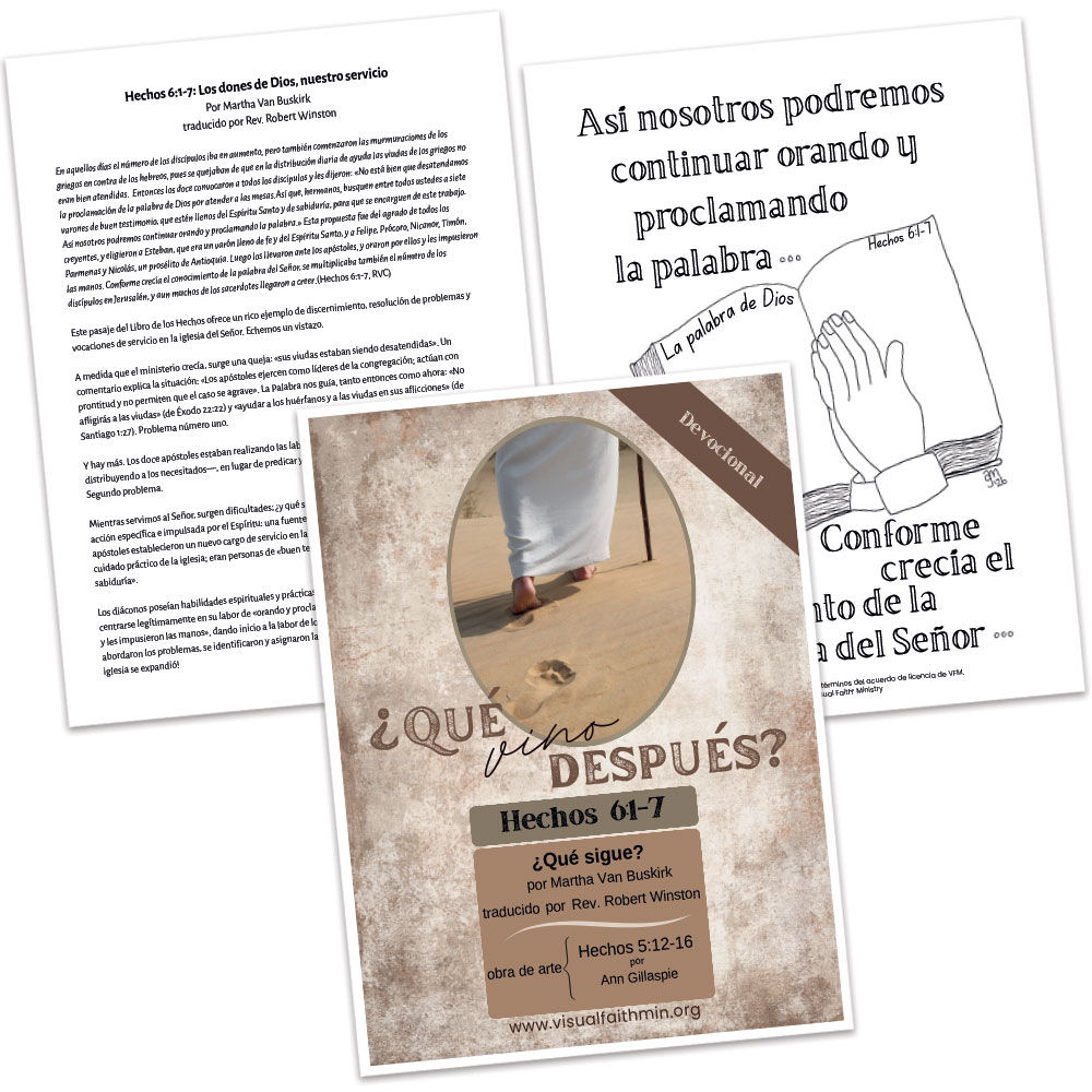 Jornada con Jesús: ¿Qué vino después? Hechos: 6:1-7 por Martha Van Buskirk