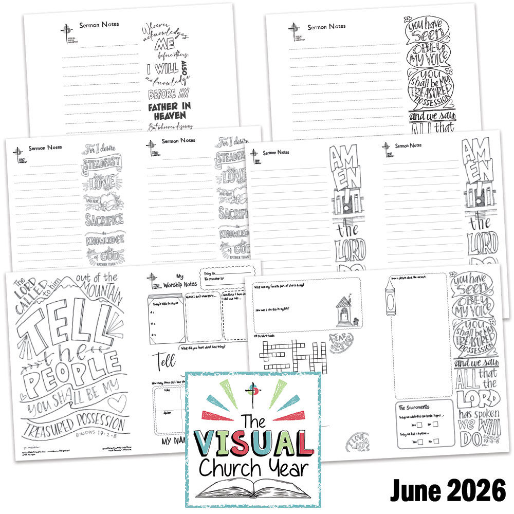 Visual Church Year Annual Subscription