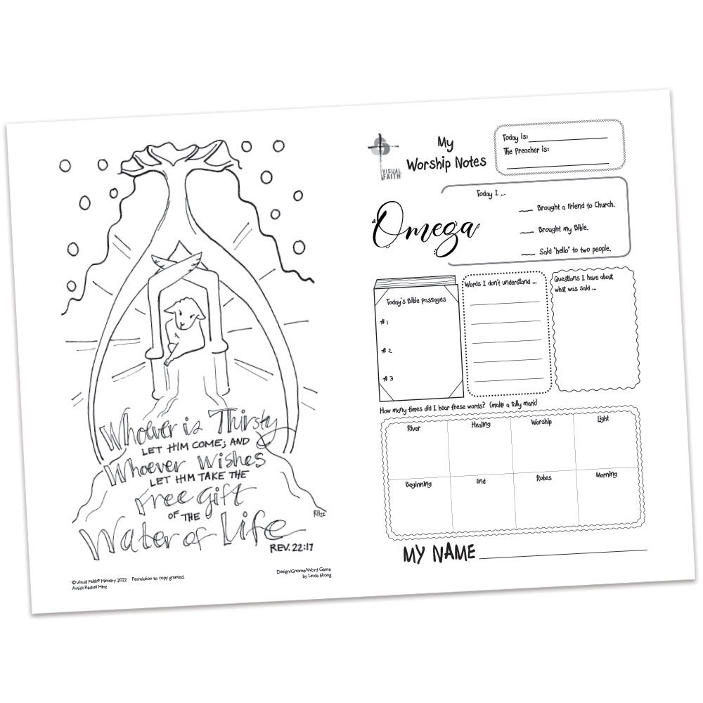 Children's Bulletin - Revelation 22:13