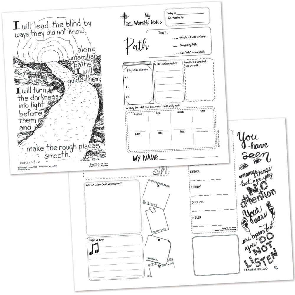 Isaiah 42:20 Children's Bulletin - 3/15/26