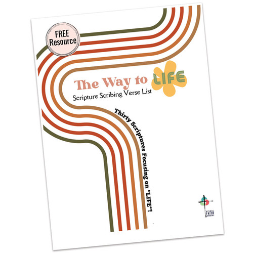 The Way To Life Scripture Scribing Visual Faith Min The Way To Life Scripture Scribing Visual Faith Min