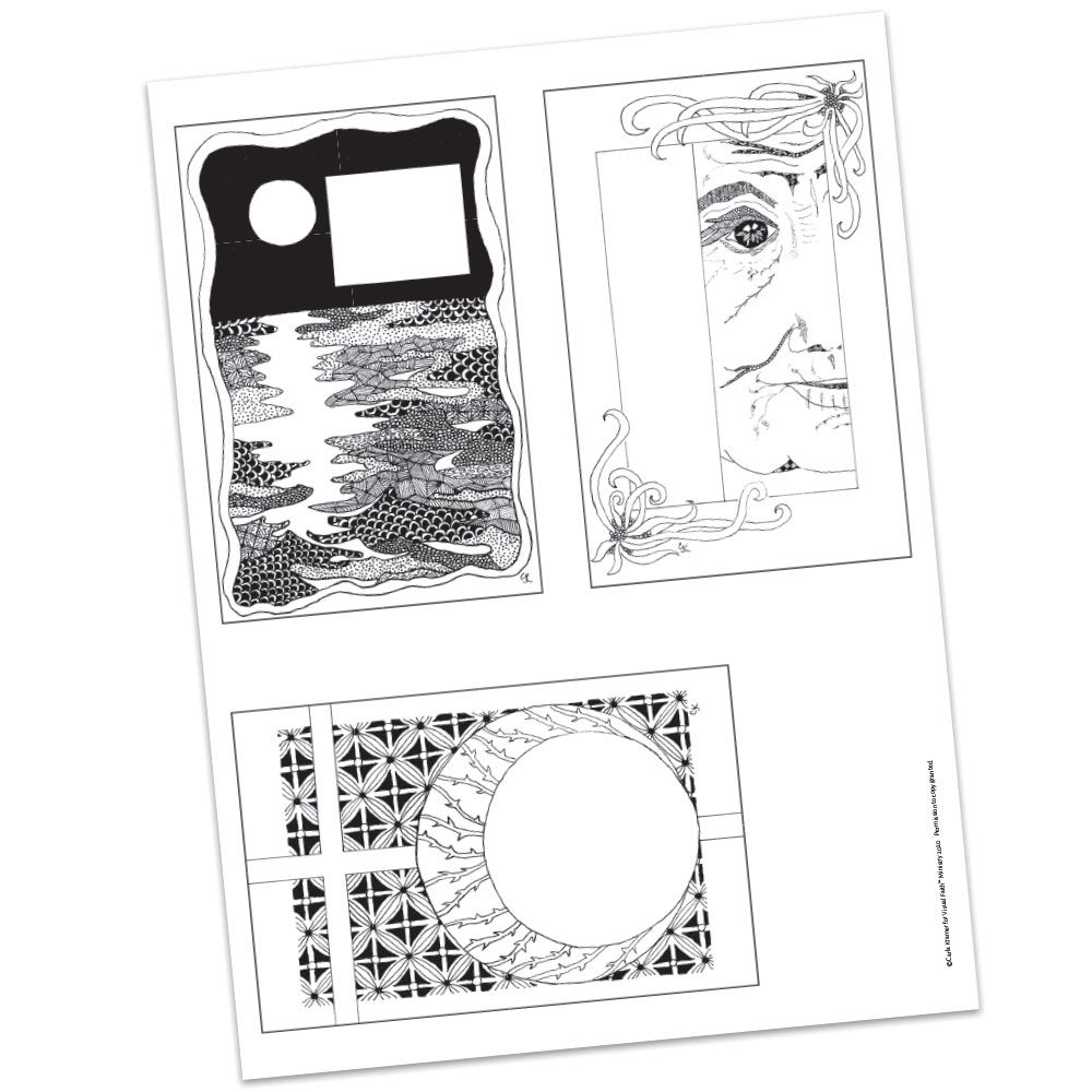 Versicles #14 Blank by Carla Kramer