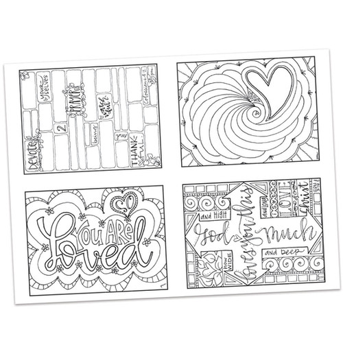 Prayer Postcards Set 3 by Pat Maier | Visual Faith Min
