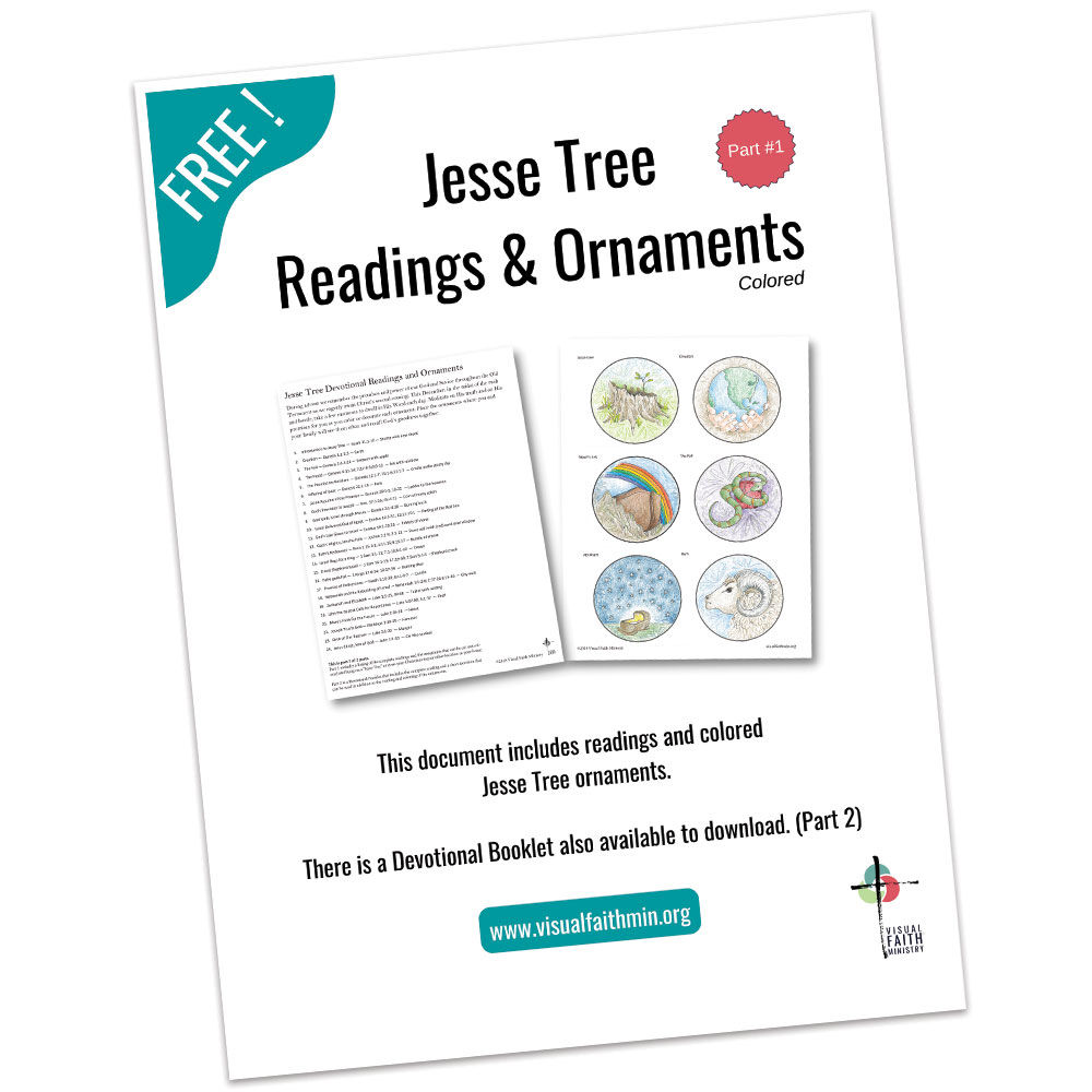 Jesse Tree Readings & Ornaments - Part 1 by Matyas/Helmreich - Colored