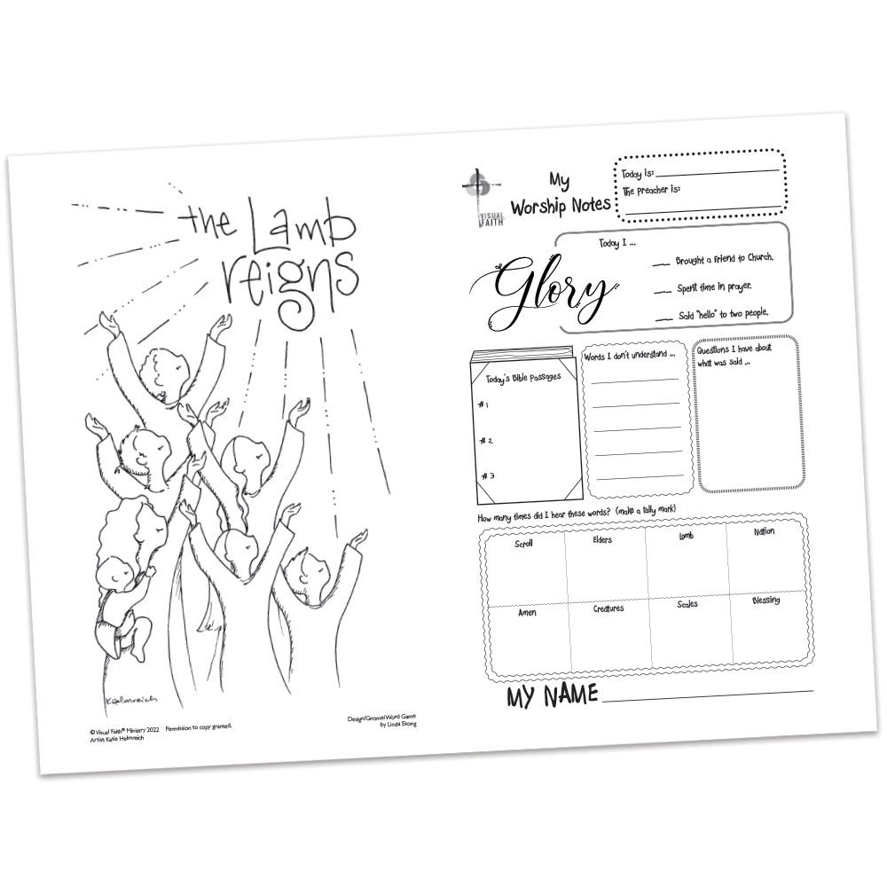 Children's Bulletin - Revelation 5:13