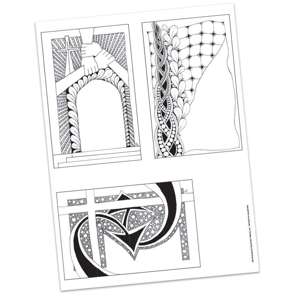 Versicles #21 Blank by Carla Kramer