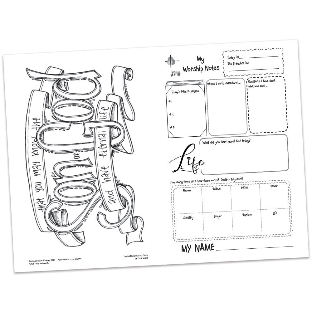 Children's Bulletin - 1 John 5:9-15