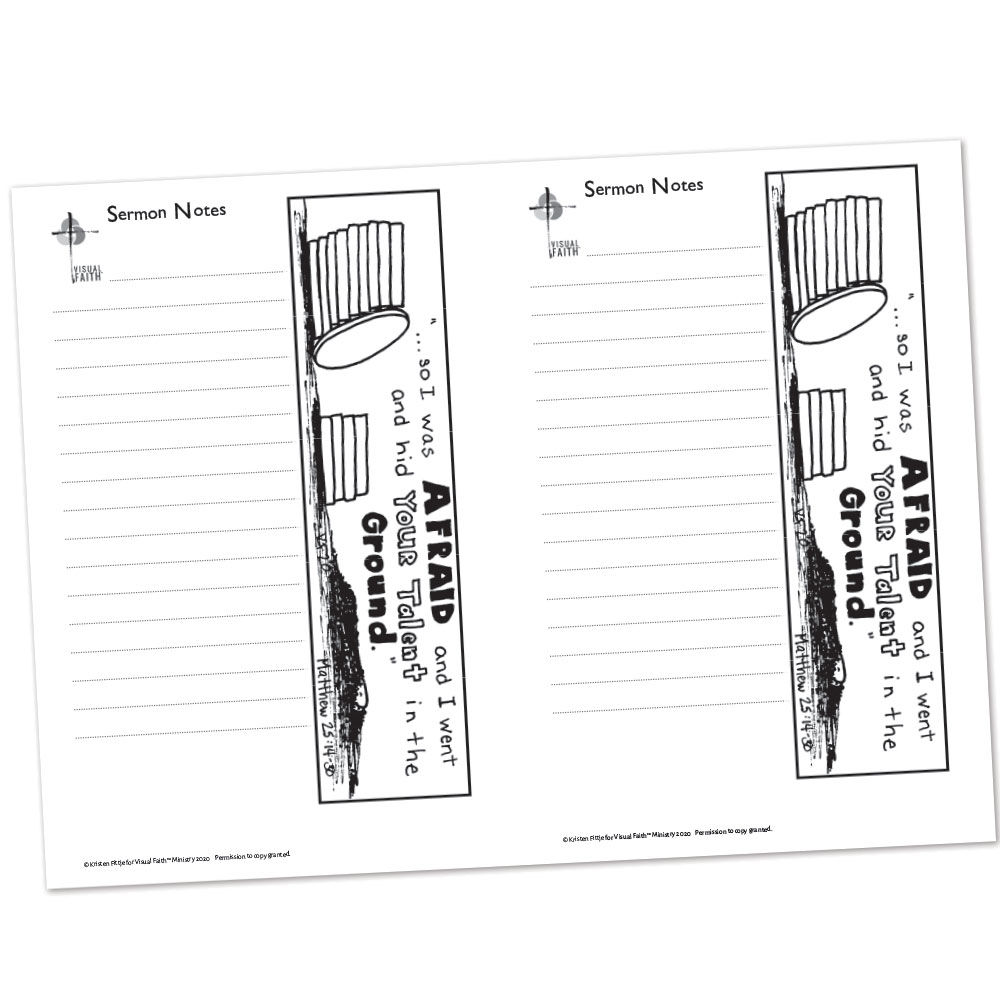 Sermon Notes - Matthew 25:14-30