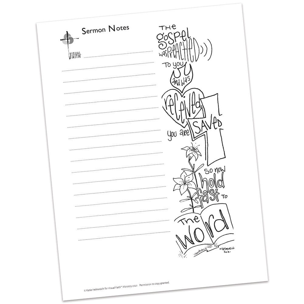 Sermon Notes HS - 1 Corinthians 15:1-11