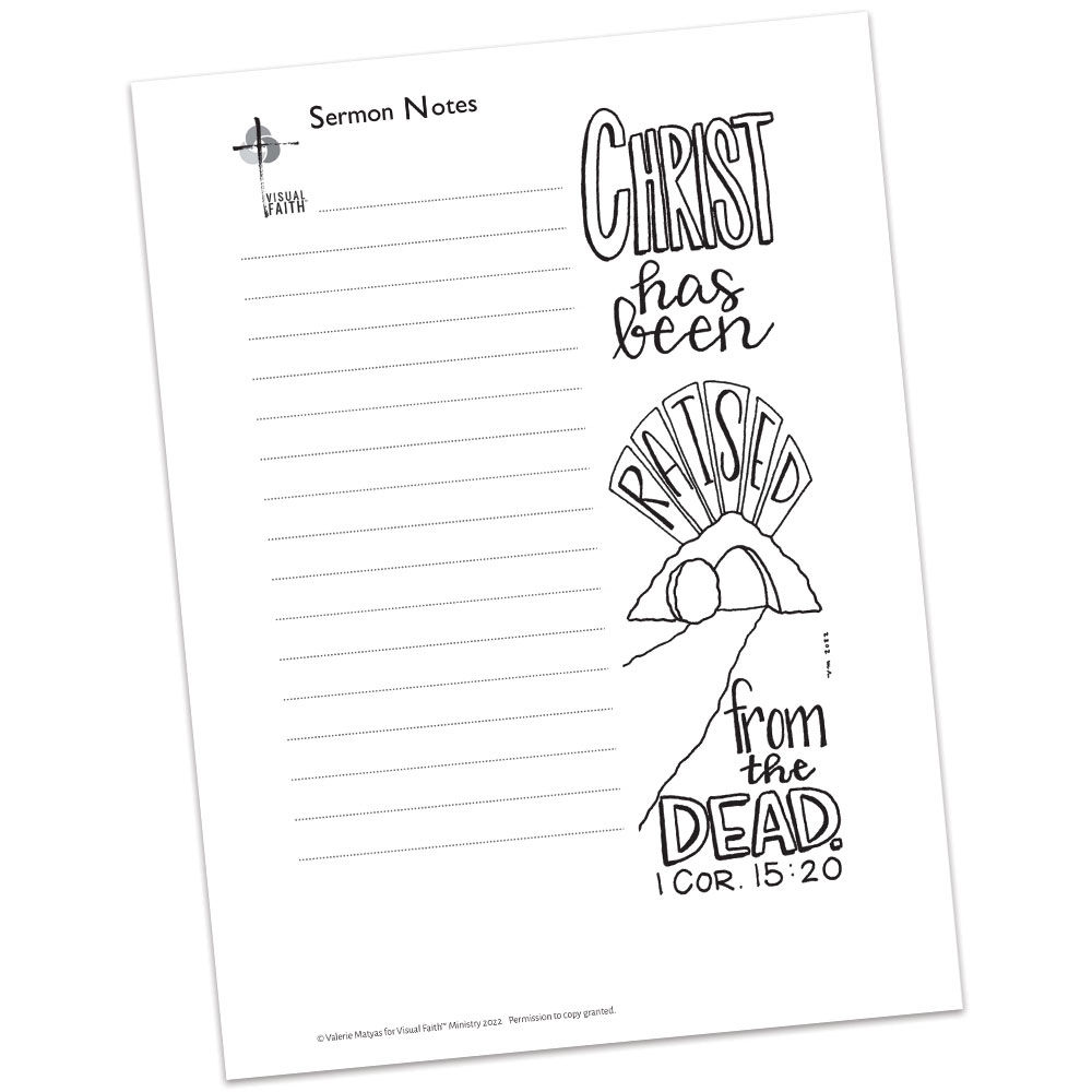 Sermon Notes HS - 1 Corinthians 15:20