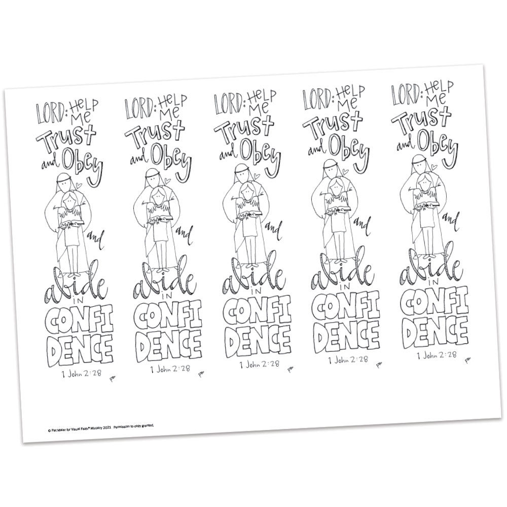 1 John 2:28 Bible Margin by Pat Maier