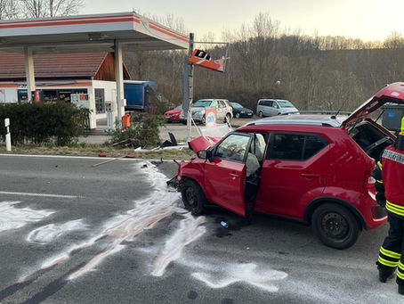 Verkehrsunfall Niederstriegis 20.03.2025
