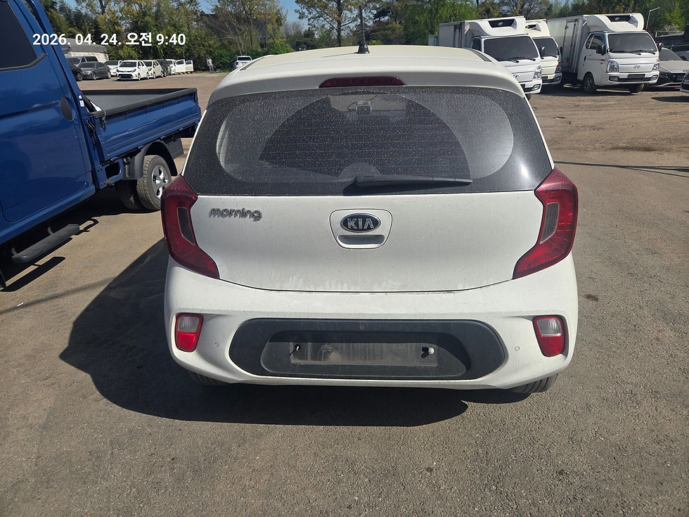 Thumbnail: Used car for sale from Korea. Hyundai Kona Porter KIA Morning 40feet container 