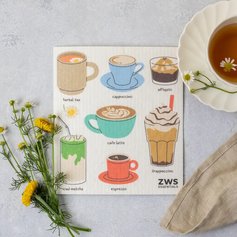 Thumbnail: 💛 Reusable Sponge Cloth - Swedish Dish Cloth