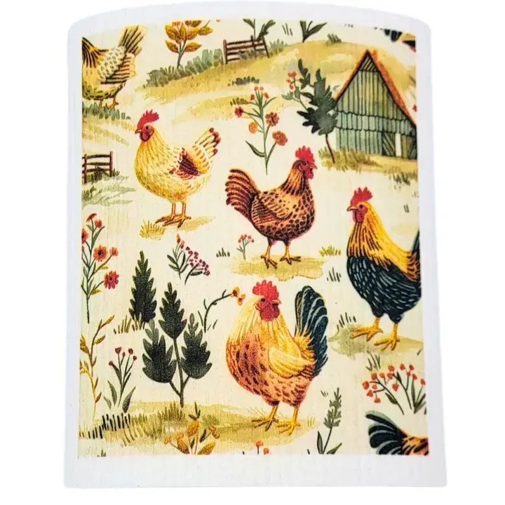 Thumbnail: 💛 Reusable Sponge Cloth - Swedish Dish Cloth