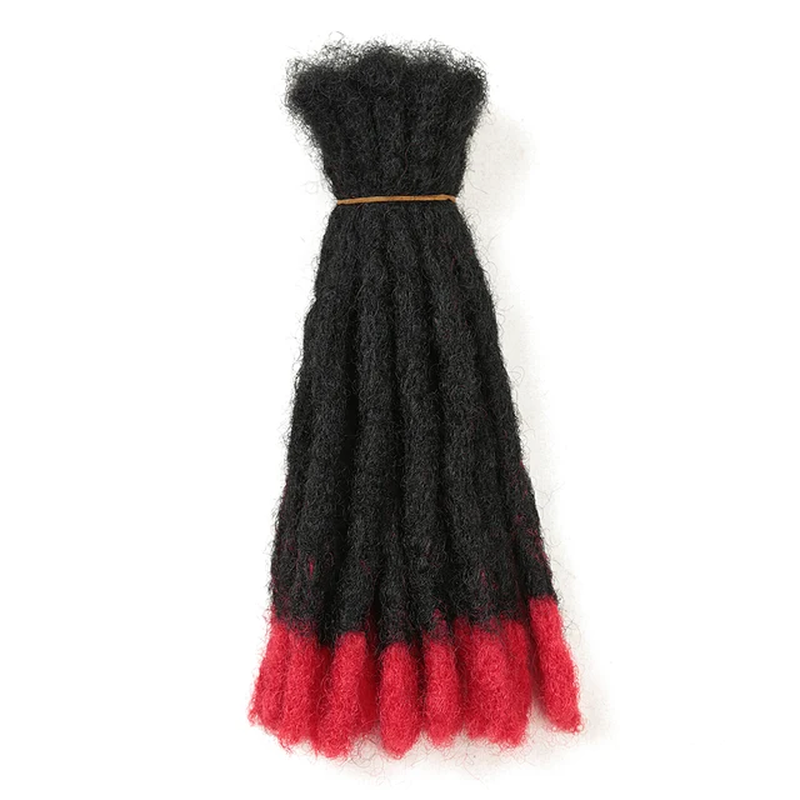 Thumbnail: Handmade Dreadlocks Crochet Hair Extensions Crochet Braids Maya Hip-Hop Syntheti