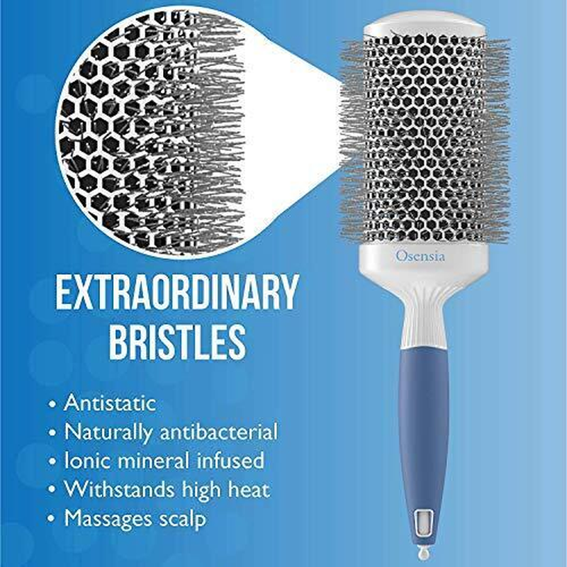 Thumbnail: Round Hair Dryer Brush - Ceramic Ionic Lightweight Hair Brushes (2.5 2.5 Inch