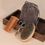 Thumbnail: 4Pcs/Set Hair Dough Beard Brush & Comb Scissors Set for Men Soft Boar Bristle Br