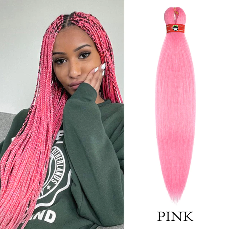 Thumbnail: LAI YA Synthetic 22Inch 60G Antibacterial NEW COLORS Hair Extension Yaki Straigh