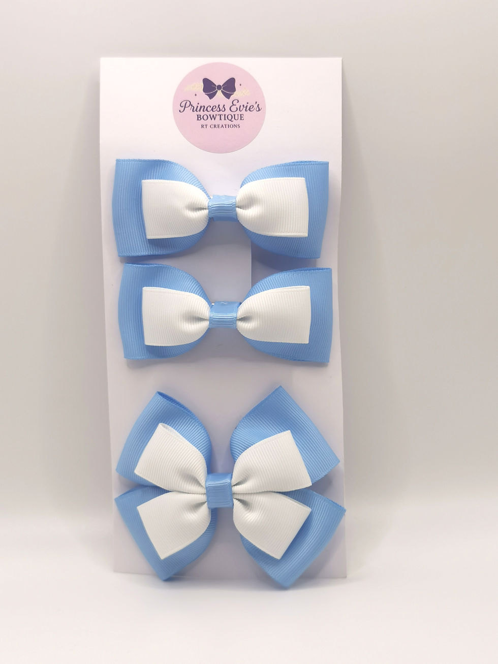 Set of 3 School Hair Bows