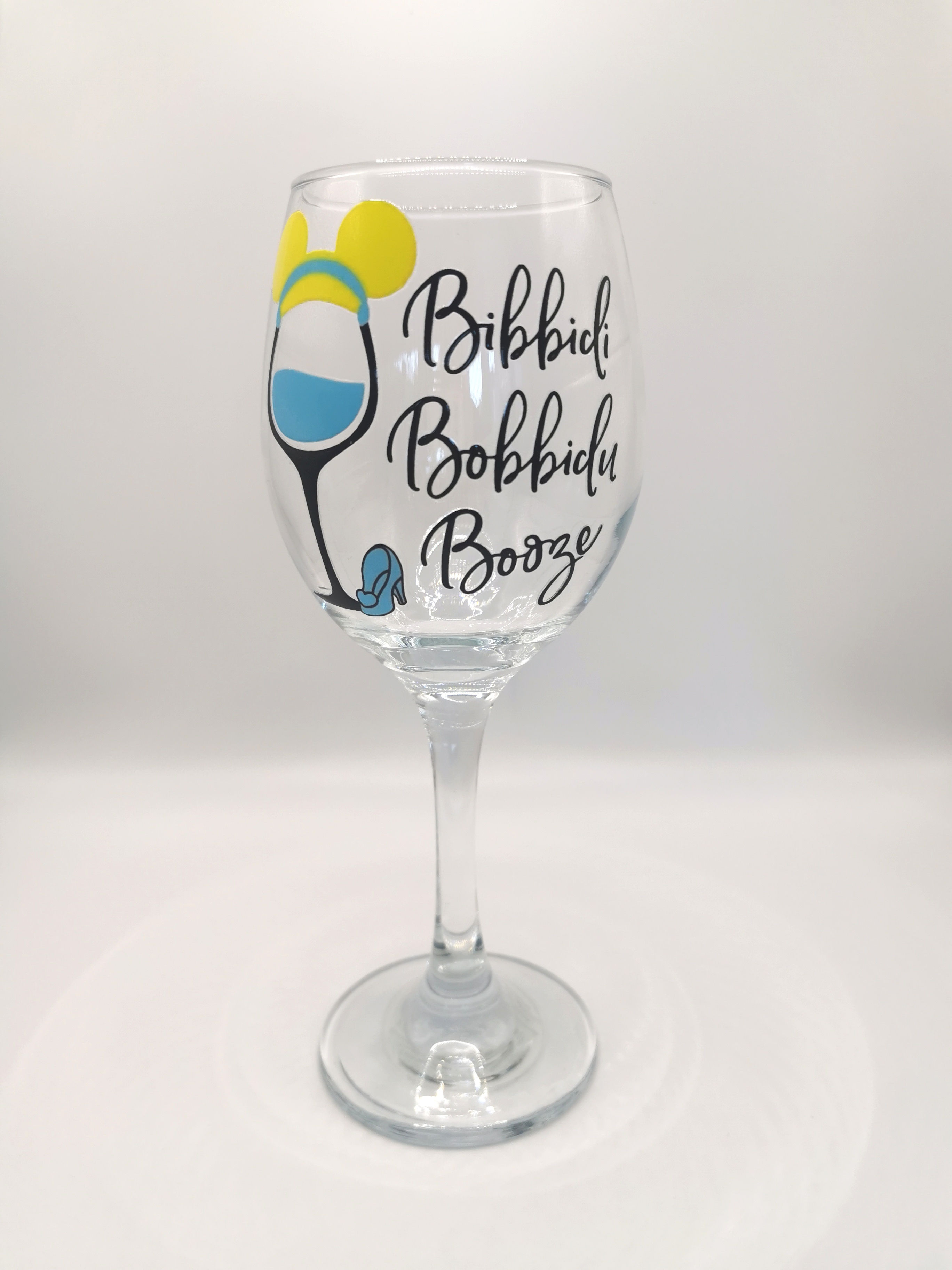 Bibbidi Bobbidu Booze Wine Glass