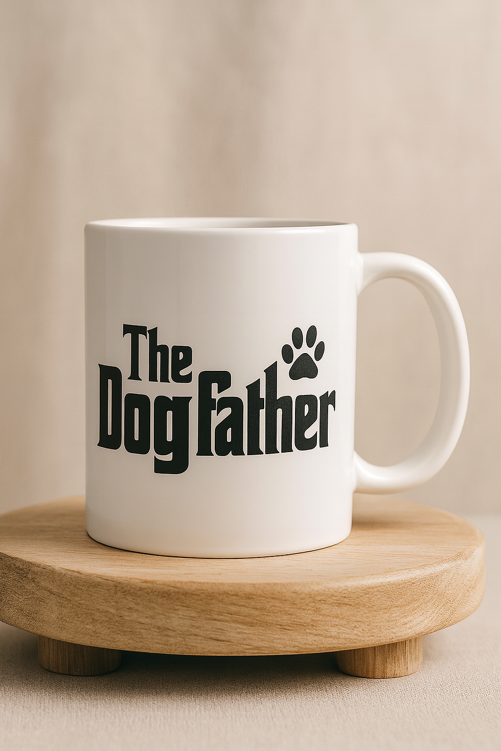 DogFather Mug – Funny Dog Dad Gift – 11oz Ceramic Dog Lover Mug