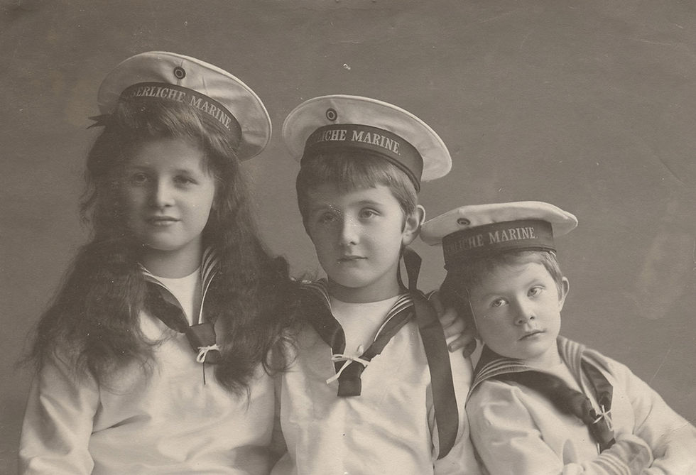 Matrosenanzüge 1920er Jahre Foto:Hilke Langhammer