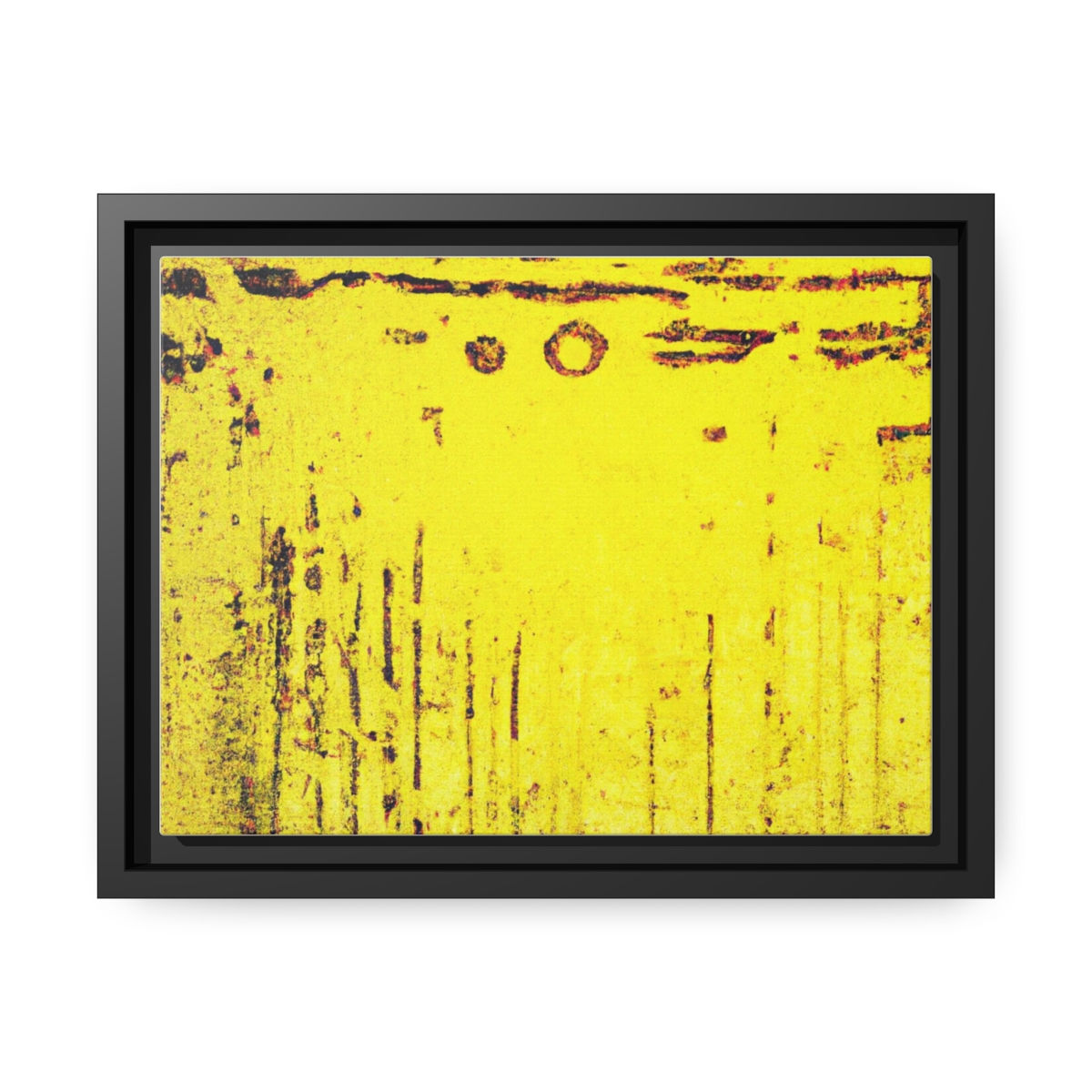 Rosesun™ Matte Canvas, Black Frame