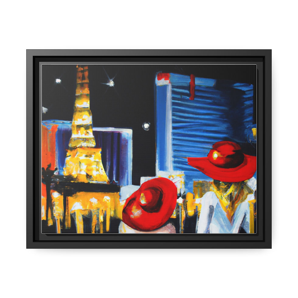 थंबनेल: Modern Home Decor Art Canvas Print Black Frame | Roseson®