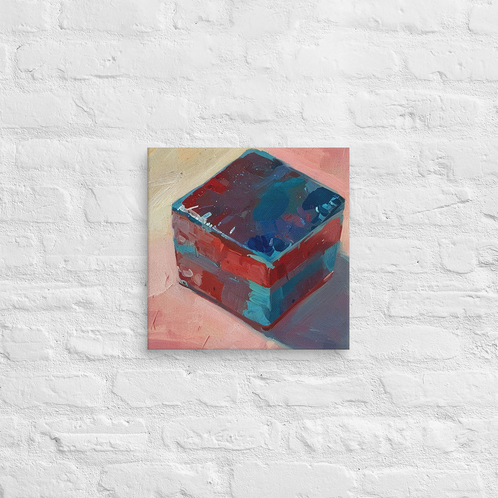 Miniature : Impressionist Abstract Canvas Wall Art | Fine Art Home Print | Roseson®