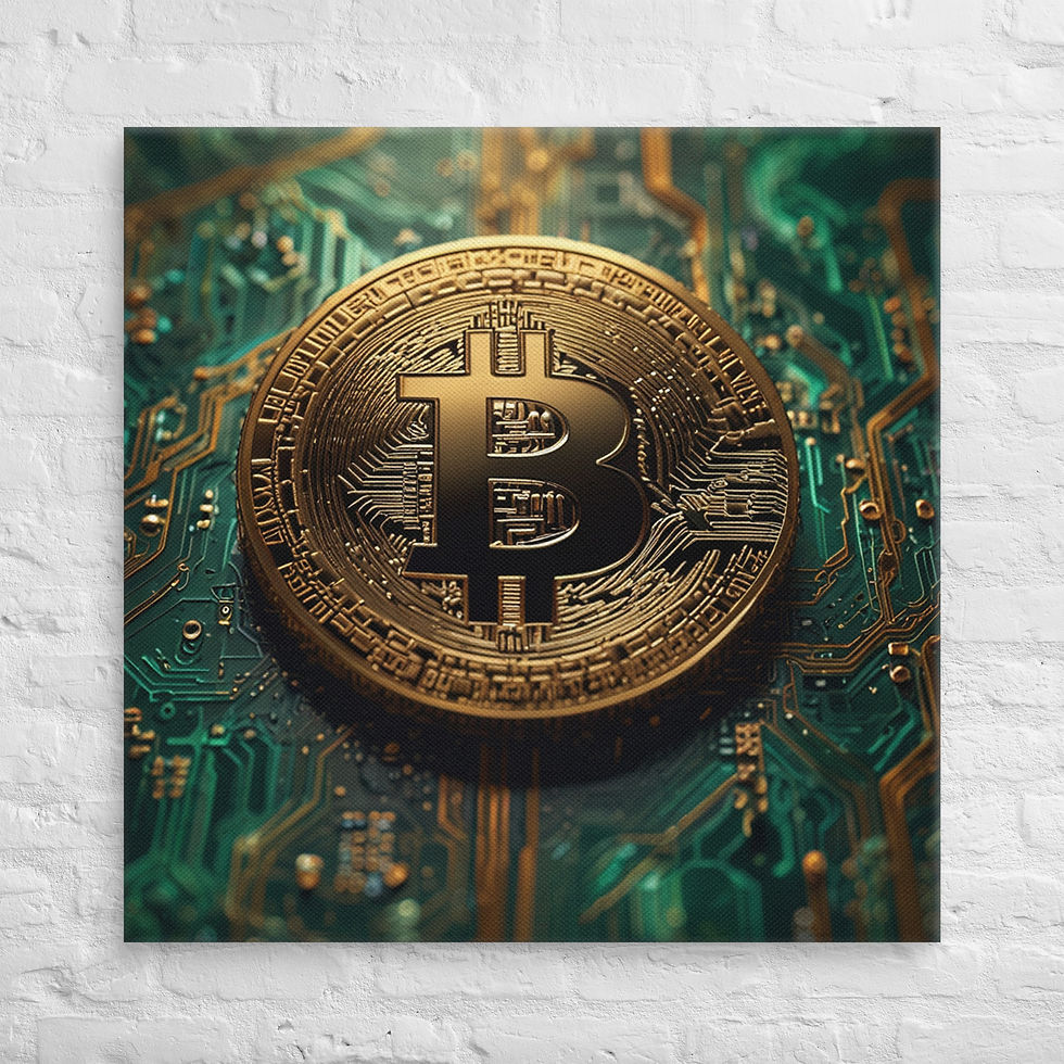 Satoshi Nakamoto Art – Bitcoin Canvas for Visionary Investors