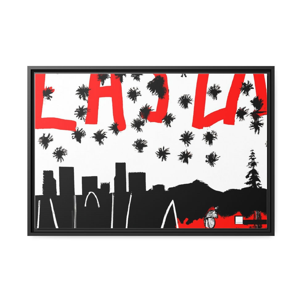 الصورة المصغرة: Renowned Fine Art Canvas Print Black Frame | Roseson®