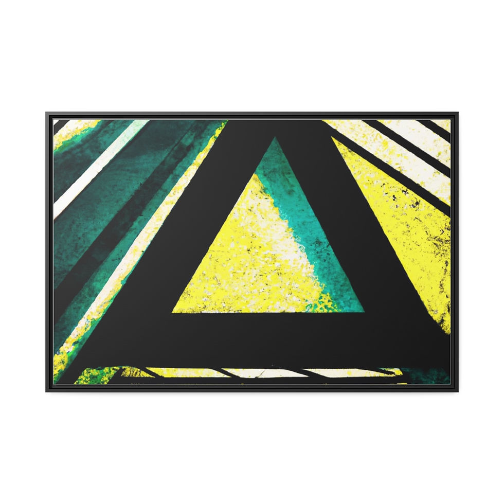 Miniature : Large Wall Art Print Canvas Print Black Frame | Roseson®