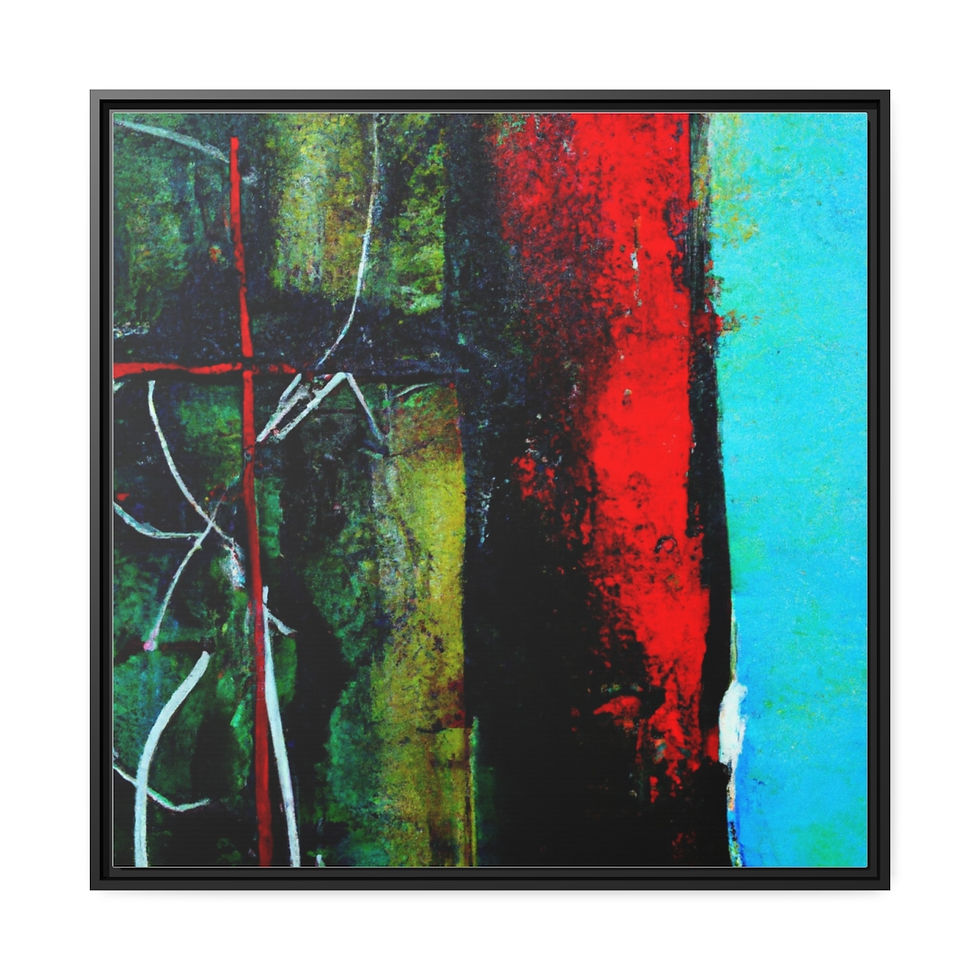 Roseson® Canvas Painting Print, Black Frame