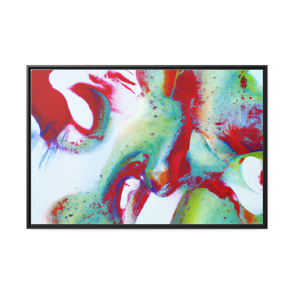 Miniature : Canvas Wall Art Print Black Frame | Roseson®
