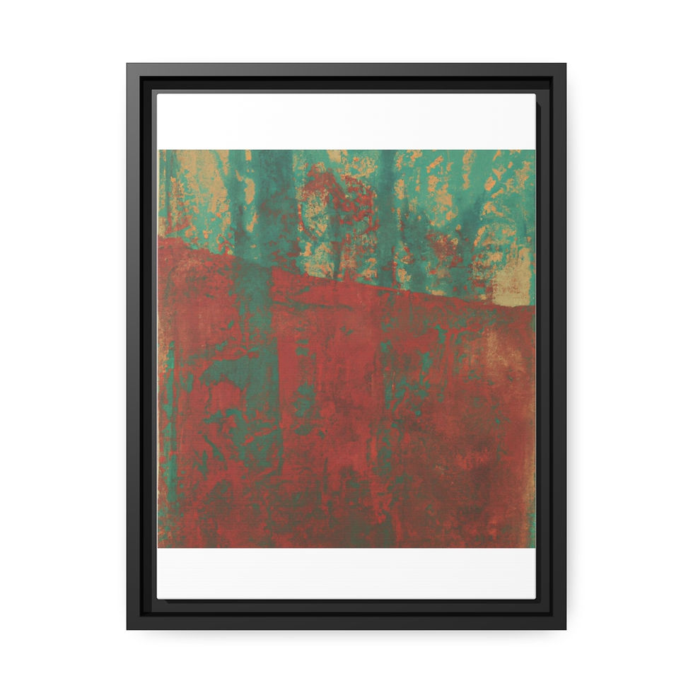 थंबनेल: Impressionist Canvas Art Canvas Print Black Frame | Roseson®